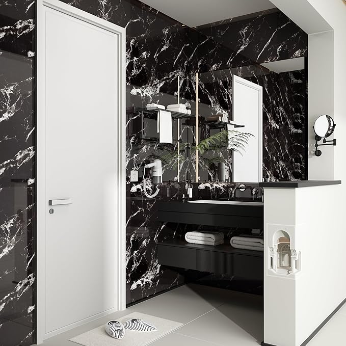 Haimin Wall Panels Peel and Stick 10 Pieces 23.6x11.8in Lightweight Backsplash - Image 8