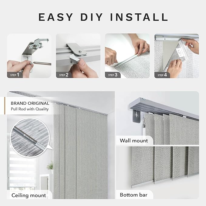 GoDear Design Adjustable Vertical Blinds - Image 6