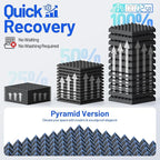 12 Pack Pyramid Sound Proof Foam Panels - Image 5