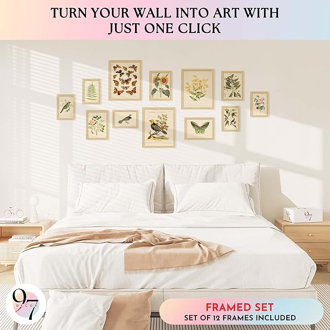 97 Decor Vintage Botanical Wall Art - Image 3
