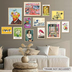 LANCHI95 12 Pcs Eclectic Wall Decor, Eclectic Home Decor, Maximalist Decor - Image 5