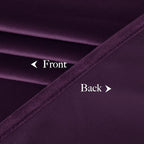 NICETOWN Purple Blackout Velvet Curtains 84 inch Long, Dark Purple - Image 9