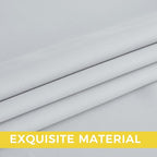 NICETOWN Greyish White Ring Top Panels - Image 5