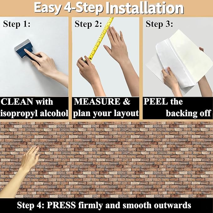 3D Wall Panels Peel and Stick - Image 6