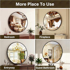 XRAMFY 36 Inch Round Mirror - Image 5
