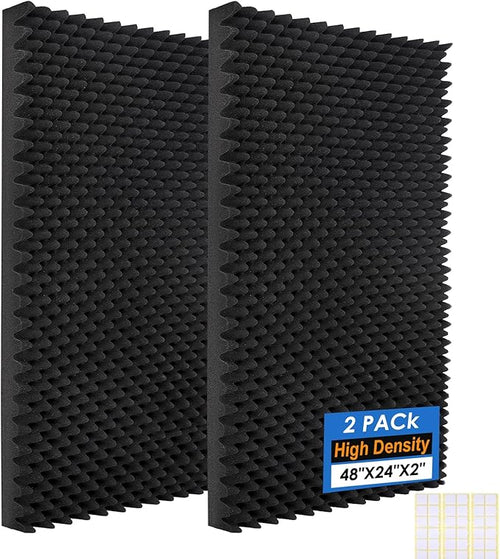 2 Pack Acoustic Panels, Sound Proof Foam Panels by Unknown