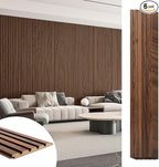 Art3d 6-Piece Wood Slat Panels for Stylish Interior Decor and Ceiling Decoration by Art3d