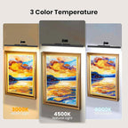 24Inch Picture Lights Battery Powered 6000mAh -3 Pack Black Wireless Remote - Image 3