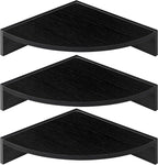 Corner Shelves 3-Pack for Bathroom & Kitchen, Space-Saving Floating Corner Wall by Unknown