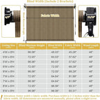 Shade&Beyond Outdoor Roller Shades - Image 4