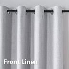 IGEMAEVE Blackout Curtains 108 Inches Long - Image 2