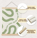 Yomisex Sage Green Wall Art Poster, Slow Down You're Doing Fine Inspirational - Image 5