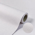 Beige Wallpaper Grasscloth Peel and Stick Wallpaper 15.7"x 1181" Fabric Contact by TAPETYLLER