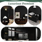 Dimoon 787''x17.7'' Peel and Stick Wallpaper Black Contact Paper - Image 5