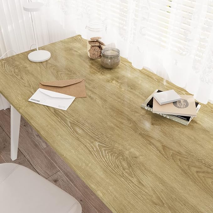 WESTICK Peel and Stick Countertops Kitchen Wood Contact Paper Waterproof Wood - Image 4