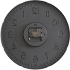 HZDHCLH Grey Wall Clock 12 Inch Silent Non Ticking Clock - Image 6