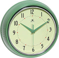 Infinity Instruments LTD. Retro 9 inch Silent Sweep Non-Ticking Mid Century by InfinityInstruments