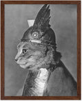 Poster Master Vintage Armored Cat by PosterMaster