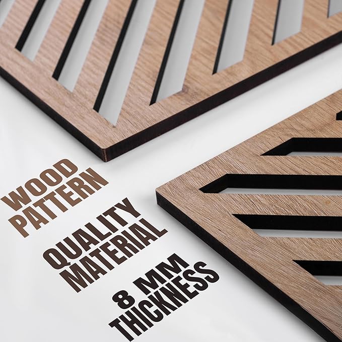 qmmp Modern Wooden Wall Sculptures - Image 4