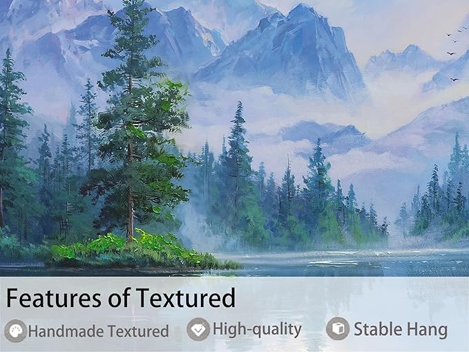 Ardemy Forest Landscape Canvas Painting 58"x29" - Image 3