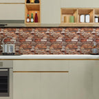 30PCS 3D Wall Panels, Peel and Stick Foam, Self-Adhesive Decorative 3D Brick - Image 3