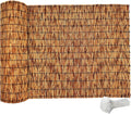 Bamboo Fencing–Handwoven, Bamboo wall Panel Outdoor Privacy Reed Screening by Unknown