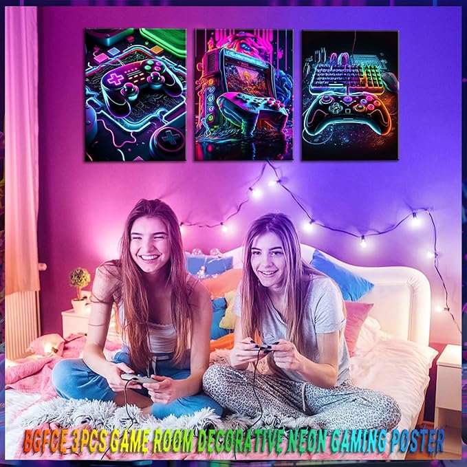 BGFCE Game Room Decor Set of 3 - Image 6