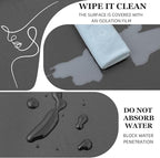 practicalWs Grey Wallpaper Peel and Stick Wallpaper Dark Grey Matte Textured - Image 6