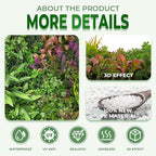 Artificial Grass Wall Roll Panels: 80''x120''Boxwood Hedge Panels, UV-Anti - Image 3