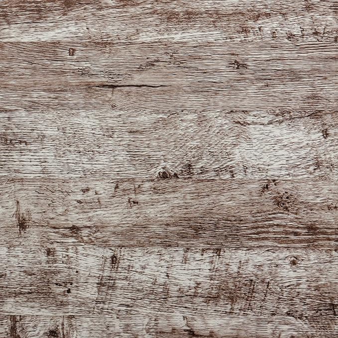 Dimoon Wallpaper 118"x17.7" Wood Peel and Stick Wallpaper Thicken Dark Grey by DIYYOURMOON