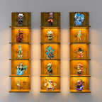 Homaterial 5 Tier Wall Shelf Unit, Modern Vertical Lack Wall Shelves - Image 7
