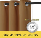 NICETOWN Blackout Drapery Curtain Panel 90 inches Long - Image 6