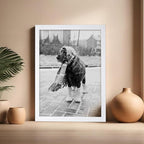 Poster Master Dog Dressed for Winter Print - Image 5
