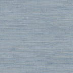 Chesapeake Blue Faux Grasscloth Wallpaper by Chesapeake