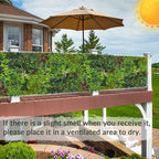 Artificial Plant Wall Boxwood Roll: 40"x120" UV Resistant Green Leaves Faux - Image 5