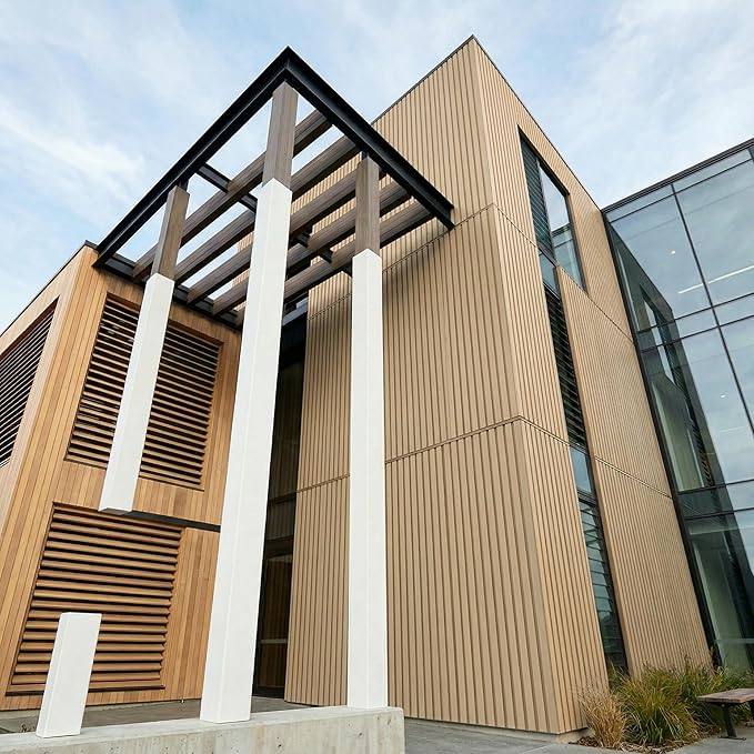 From Plain to Beautiful in Hours WPC Exterior Wall Slat Panels Waterproof - Image 11