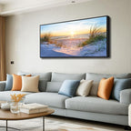 MHARTK66 Large Wall Art for Living Room Modern Wall Decor for Bedroom Beach - Image 2