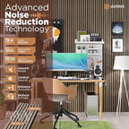 Avana Modern Acoustic Wood Wall Panels –93.2x11.25 Inch Panels – Fits 94x12 - Image 5