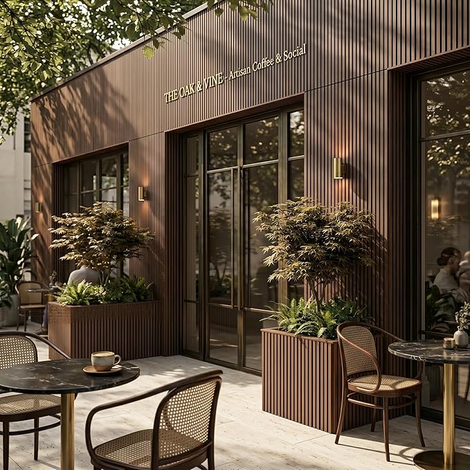From Plain to Beautiful in Hours WPC Exterior Wall Slat Panels Waterproof - Image 18