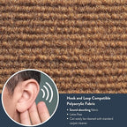 Angeles, Quiet Divider with Sound Sponge 48" x 6' Wall in Natural Tan, - Image 6