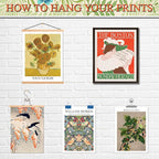 LANCHI95 15PCS Vintage Wall Art Prints, Eclectic Wall Prints - Image 7