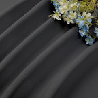 CUCRAF Dark Grey Blackout Curtains 108 inch Length 2 Panels Set, Rod Pocket - Image 7