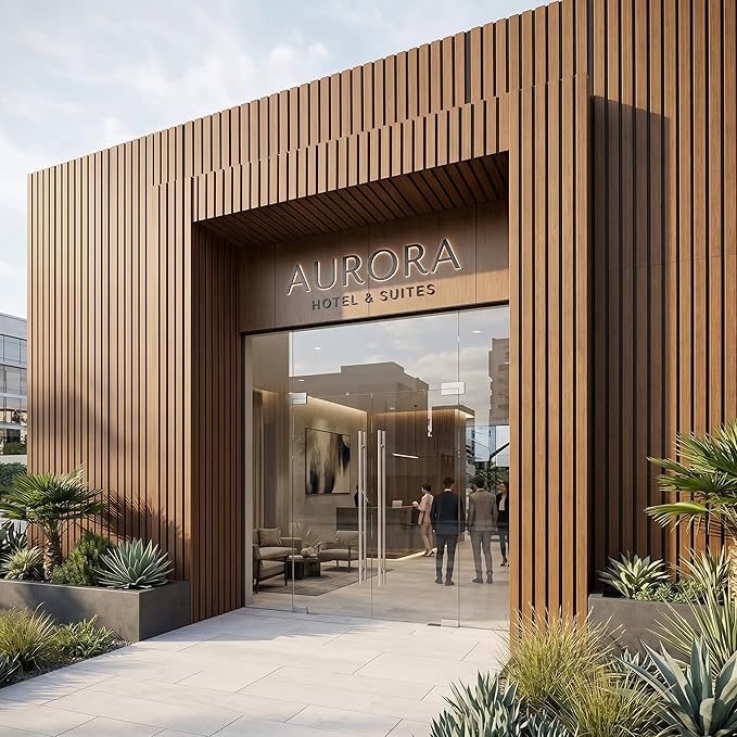 From Plain to Beautiful in Hours WPC Exterior Wall Slat Panels Waterproof - Image 12