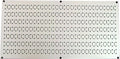 Wall Control Pegboard 16in x 32in Horizontal Beige Metal Pegboard Tool Board by Wall+Control
