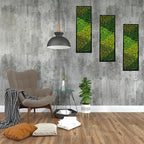 yersiz Large Moss Pattern Wall Art, Real Moss Wall Art - Image 7