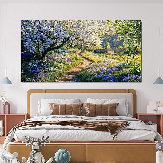 Canvas Wall Art Decor Modern Green Wall Art - Image 2