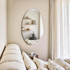 FICTOR Irregular Asymmetrical Wall Mirror, Living Room, Dining Room - Image 5