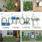 ODTORY Artificial Boxwood Topiary Hedges Panels, Backyard Indoor Outdoor Green - Image 5