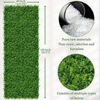 ODTORY Artificial Plants Hedge Wall Panels：40x120 Inch UV-Anti Greenery Boxwood - Image 2
