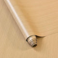 Thick Oak Wood Wallpaper Peel and Stick 48"x354" Light Brown Wood Contact Paper by BOMENG